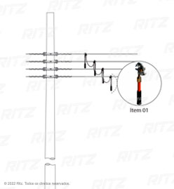 ATR00548-1 - ATR Para Redes Secundarias Isoladas Ritz Ferramentas