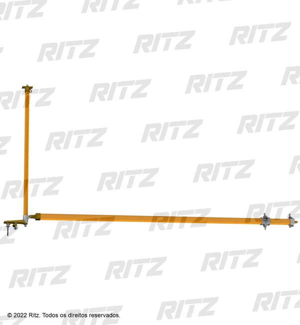 RC400-0464 - Bastão Lança com Mastro - Ritz