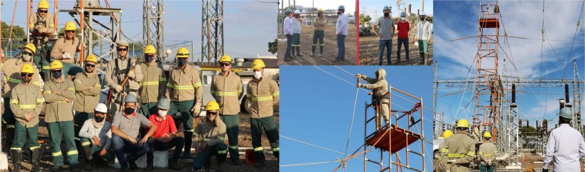 TREINAMENTO DE CAPACITAÇÃO PARA TRABALHOS EM LINHA VIVA