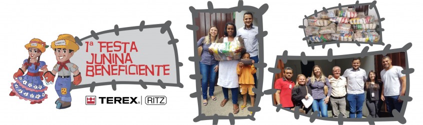 AÇÃO DE SOLIDARIEDADE - 1ª Festa Junina Beneficente da Ritz