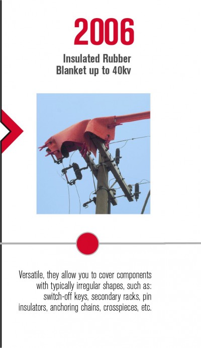 Versatile, they allow you to cover components with typically irregular shapes, such as: switch-off keys, secondary racks, pin insulators, anchoring chains, crosspieces, etc.