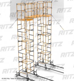 ANDAIME MODULAR ISOLADO Ritz 4x1