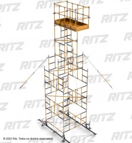 ANDAIME MODULAR ISOLADO Ritz 2x2 1x1