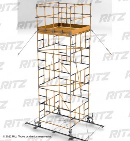 ANDAIME MODULAR ISOLADO Ritz 2x2