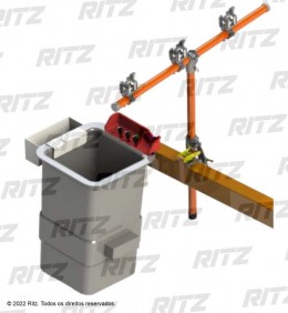 Suporte para Cruzeta Auxiliar para Cesto Aéreo - Ritz