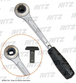 R066780 - Chave Catraca Manual para Soquete Macho e Fêmea - Ritz