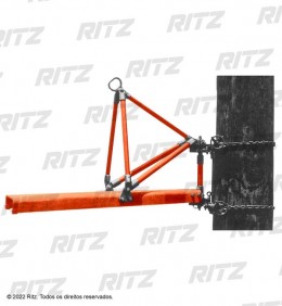 RT402-0030 - Plataforma de Suspensão com Sela Ajustável e Tripé - Ritz