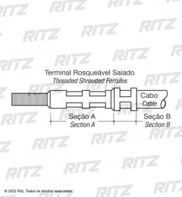 Terminal Rosqueavel Saiado